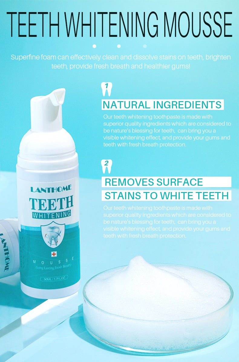 Teeth Whitening Mousse Pack