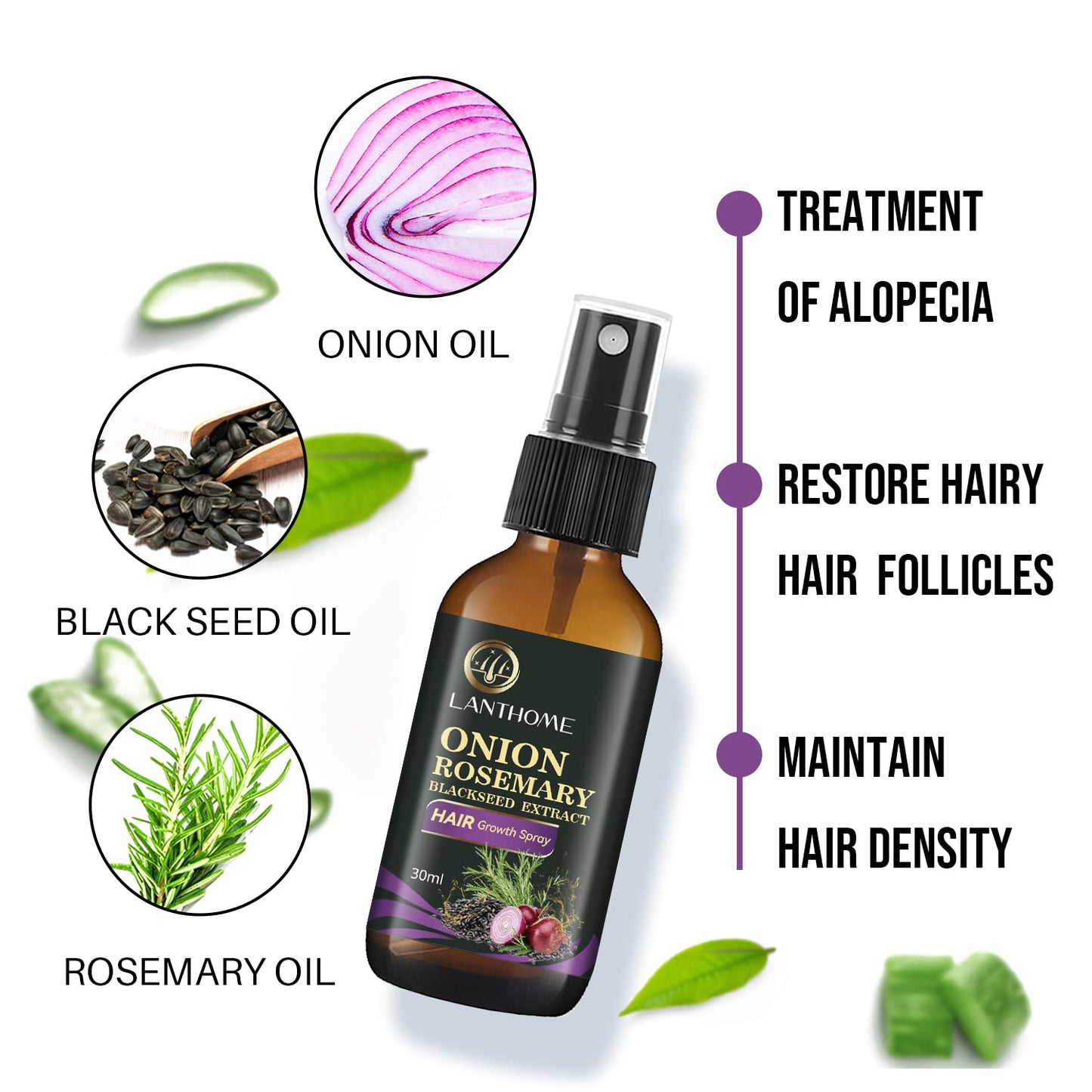 Onion Rosemary Oil - BUY ONE GET ONE FREE